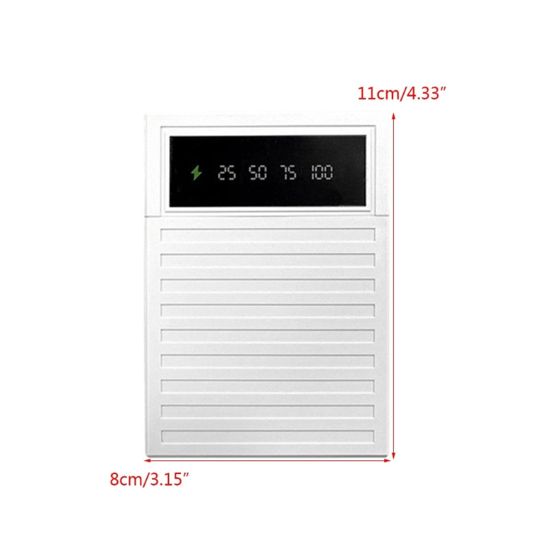 DIY 4x18650 Carcasă Quick Outer Carcasi din plastic Carcasi Cutii externe portabile fără