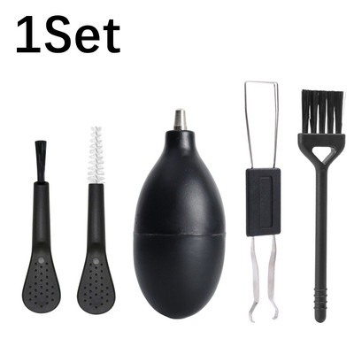 Tērauda tastatūras tastatūras vāciņu novilkšanas atslēgu vāciņu noņemšanas rīks putekļu gaisa pūtējs pretputekļu tīrīšanas birste datora datora tastatūras remonta komplektam