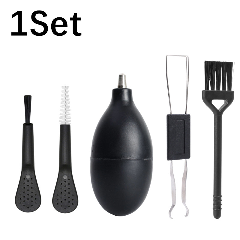 Tērauda tastatūras tastatūras vāciņu novilkšanas atslēgu vāciņu noņemšanas rīks putekļu gaisa pūtējs pretputekļu tīrīšanas birste datora datora tastatūras remonta komplektam