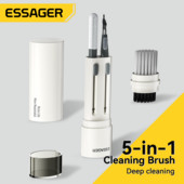 Essager 5 in 1 Cleaning Kit for Cleaner Keyboard Brush Earphones Cleaning Pen for AirPods Pro 3 iPhone Cleaning Tools