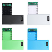 Στιβαρή και φορητή 8x 18650 μπαταρίες DIY Box Holder for Case Dual USB με φως LED