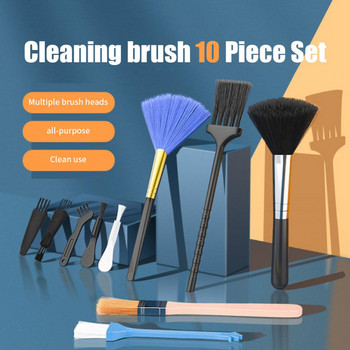 Πληκτρολόγιο PC Cleaning Brush Kit for Laptop USB Small Computer Dust Brush Cleaner Φορητό αντιστατικό καθαριστικό μικρού χώρου