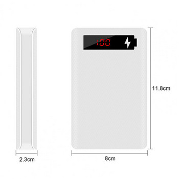 L5 Excellent 5x18650 Power Bank Box LED цифров дисплей Power Bank Shell 5x18650 Power Bank Shell за мобилен телефон