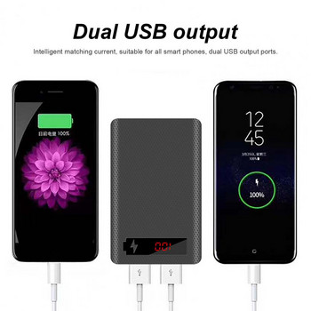 L5 Excellent 5x18650 Power Bank Box LED Ψηφιακή οθόνη Power Bank Shell 5x18650 Power Bank Shell για κινητό τηλέφωνο