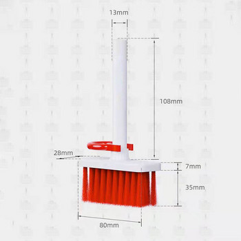 Мултифункционална четка Почистване Слушалки Писалка Клавиатура Слушалки Компютърен комплект Почистване на пролуки в преносим компютър Отстраняване на прах Калъф за слушалки Почистване