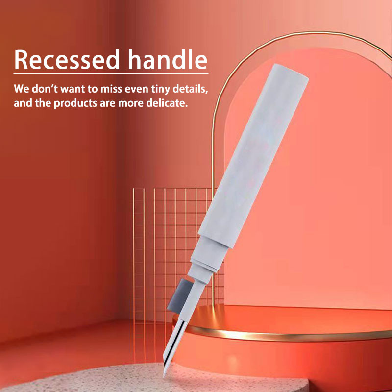 Daudzfunkciju birstes tīrīšana Austiņu pildspalva Tastatūras austiņas Datora komplekts Piezīmjdatora spraugas tīrīšana Putekļu noņemšana Austiņu korpusa tīrīšana