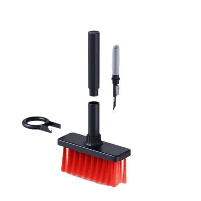 Tisztító puha kefés billentyűzettisztító 5 az 1-ben többfunkciós számítógéptisztító eszközkészlet sarokközi porlehúzó Bluetooth-hoz