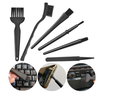 készlet nejlon antisztatikus kefe műanyag hordozható billentyűzet porkefe készlet kis számítógép USB háztartási tisztítóeszköz