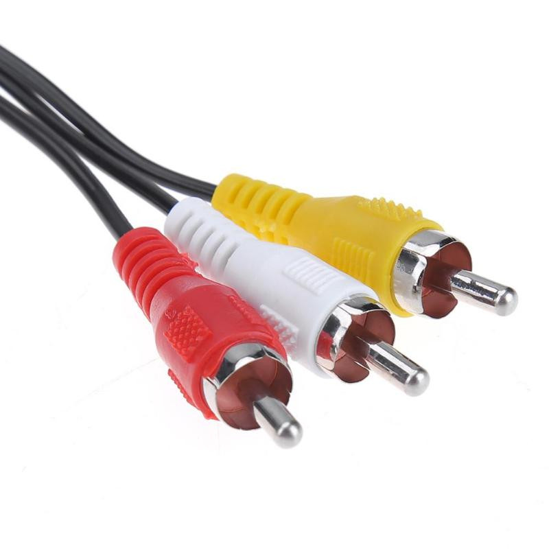 ALLOYSEED 1,8 m audio video AV kabel za igre na 3 RCA A/V TV adapter kabel žice za Sony PS 2 3 PS2 PS3 kabel igraće konzole