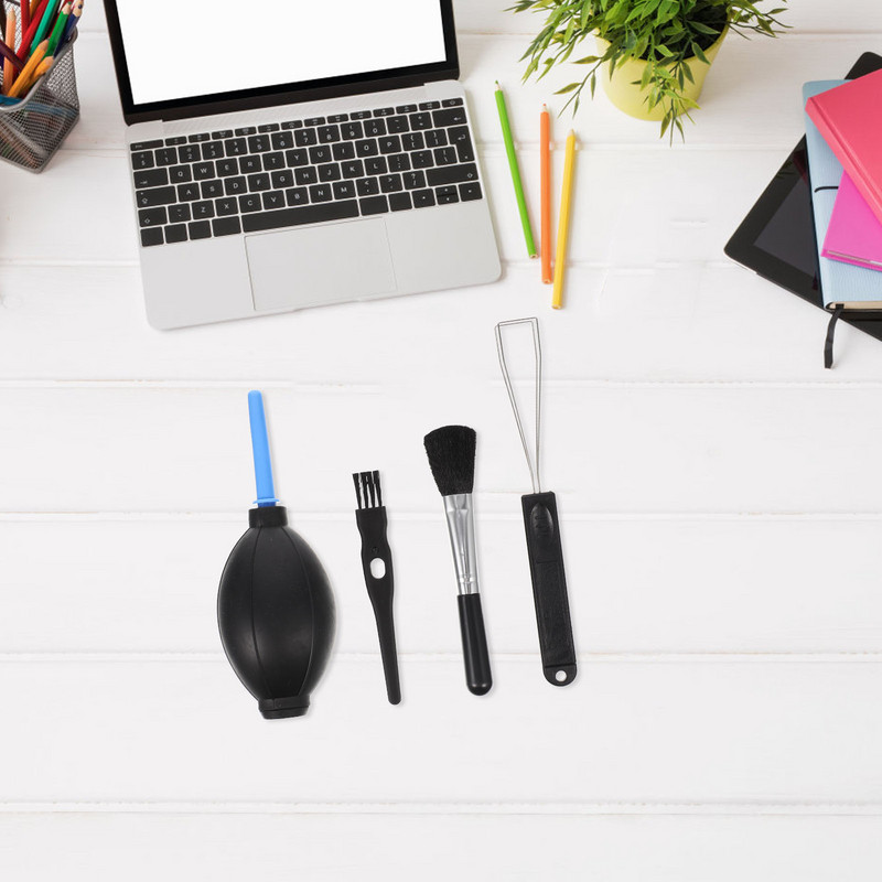 Tastatūras tīrīšanas birste Sadzīves putekļu slotiņas Taustiņu vāciņi Universāls tīrīšanas līdzeklis Instrumenti Noņēmējs Datoru tastatūras Izvilkšanas komplekts