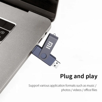 Xiaomi 2TB USB 3.2 флаш устройства Високоскоростен трансфер Метална Pendrive Memory Card Type-C интерфейс Pendrive Flash Водоустойчив стик