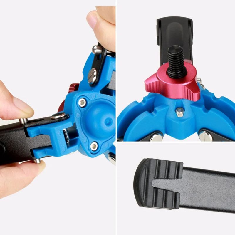 Monopied Ulanzi pentru vânătoare Trepied profesional din aluminiu pentru cameră 65 inch 5 secțiuni Manbily pentru camera de acțiune Canon Nikon Gopro 6