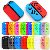 priekš Switch Joycon Case Roktura Silikona korpuss priekš Ns Switch Controller Aizsardzība Nintendo Switch Oled Nomaiņas piederumi