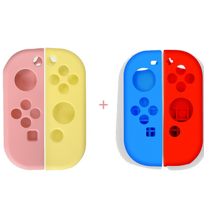 priekš Switch Joycon Case Roktura Silikona korpuss priekš Ns Switch Controller Aizsardzība Nintendo Switch Oled Nomaiņas piederumi