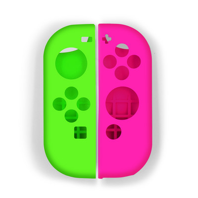priekš Switch Joycon Case Roktura Silikona korpuss priekš Ns Switch Controller Aizsardzība Nintendo Switch Oled Nomaiņas piederumi