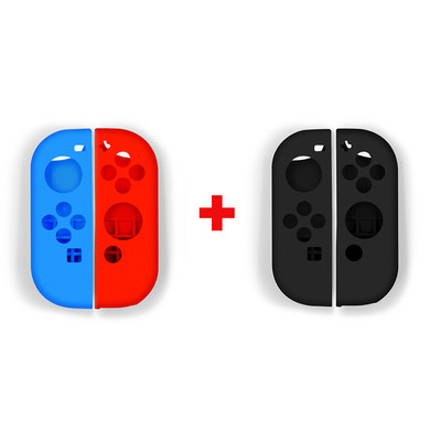 priekš Switch Joycon Case Roktura Silikona korpuss priekš Ns Switch Controller Aizsardzība Nintendo Switch Oled Nomaiņas piederumi