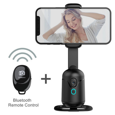 360° besisukantis karkaso stabilizatorius „selfie Stick“ automatinis veido stebėjimas ant trikojo tvirtinimo gestais valdymo išmanusis fotografavimo laikiklis, skirtas vaizdo įrašų įrašams