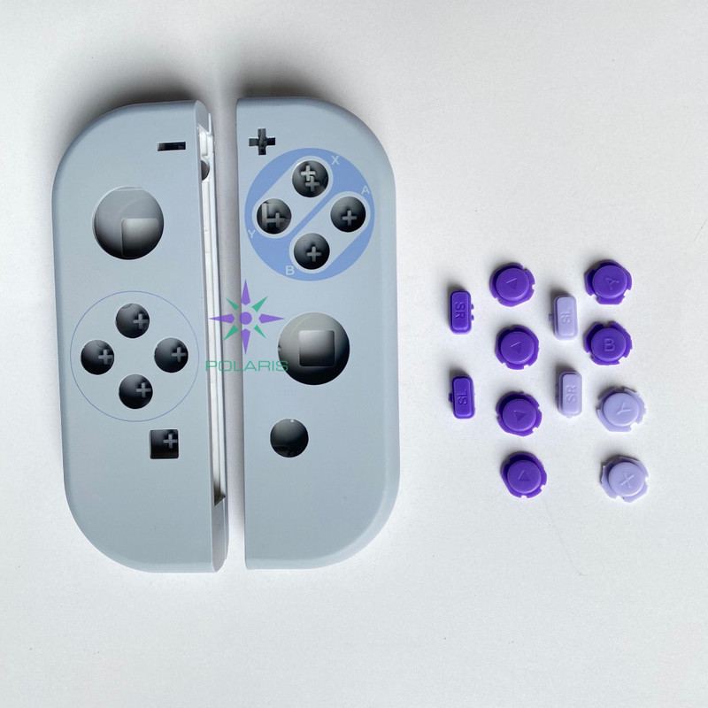 Korlátozott kiadású, csereházas tokkészlet Joycon cseretokhoz SLSR gombokkal a kapcsolóhoz Joycon Shell