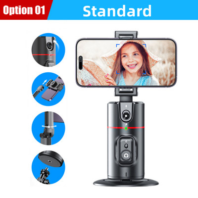 Roreta NEW Axis 360 Rotație Gimbal Stabilizator Selfie Stick pliabil cu obturator Bluetooth Monopied pentru smartphone IOS Android