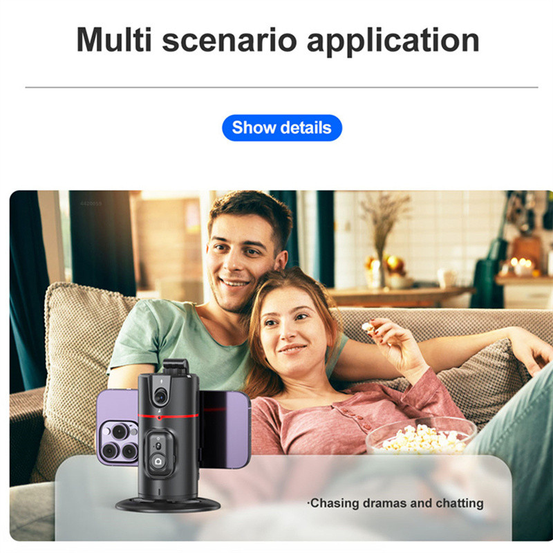 Roreta NEW Axis 360 Rotație Gimbal Stabilizator Selfie Stick pliabil cu obturator Bluetooth Monopied pentru smartphone IOS Android