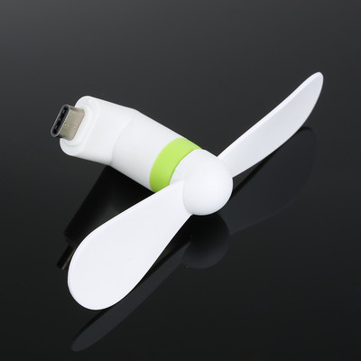 HOT Creative Mini Φορητός ανεμιστήρας Micro USB 5v 1w Κινητό τηλέφωνο USB Gadget Fans Tester για ανεμιστήρα χειρός ψύξης USB-C τύπου C