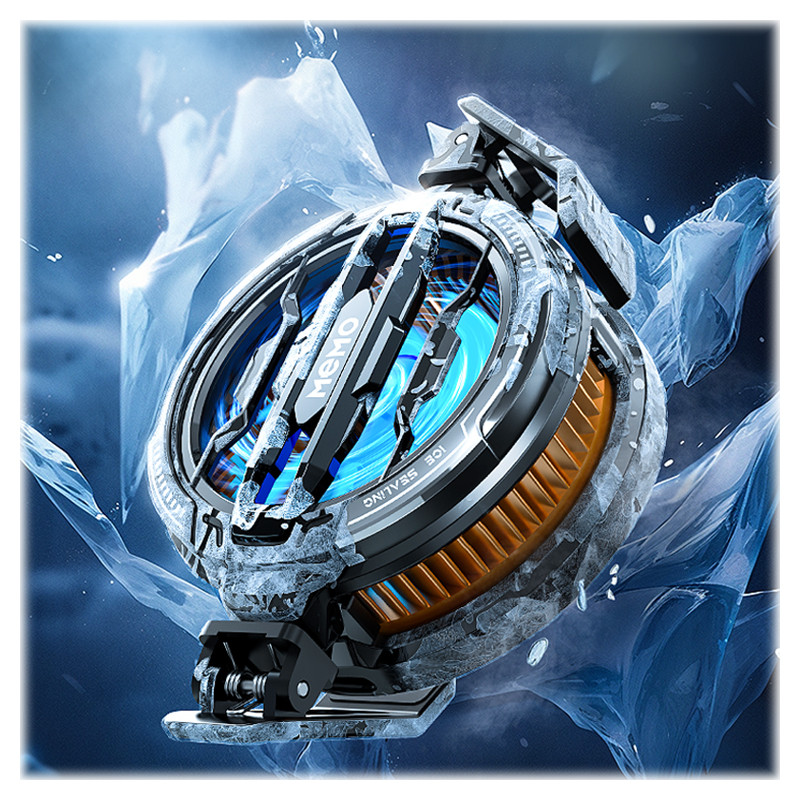 MEMO CX07 CX04 ātras dzesēšanas magnētiskais pusvadītāju mobilā tālruņa ledusskapja dzesētāja radiators