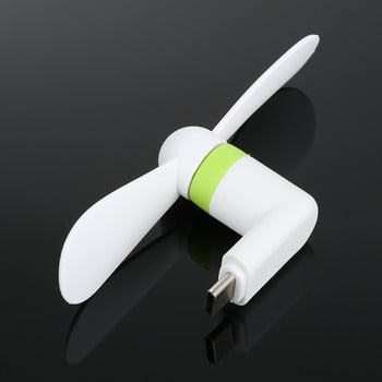 HOT Creative Mini Portable Micro USB Fan1w 5v Мобилен телефон USB Gadget Вентилатори Тестер за Type-C Type C USB-C охлаждащ ръчен вентилатор