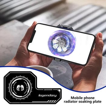 Πλάκα ψύξης κινητού τηλεφώνου Heat Sink Expend Cooling Area for Cooling Cooler Game Cooler Mobile Phone for IPhone/SamsungXiaomi