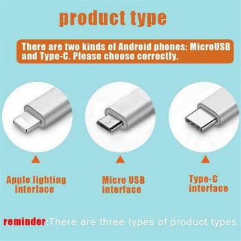 Μίνι ανεμιστήρας 3-σε-1 τύπου C Micro USB για Android Samsung Huawei HTC IPad IPhone φορητό κινητό τηλέφωνο Μικρός ανεμιστήρας ταξιδιού