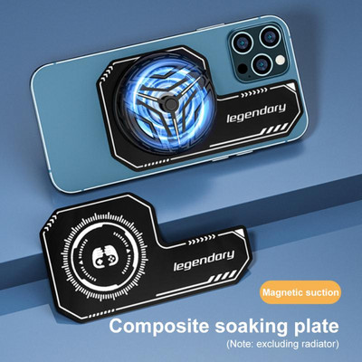2023. Hladnjak za mobitel, radijator, magnetska zračeća naljepnica za ventilatore za hlađenje igara Hladnjak za IPhone/Xiaomi/Samsung