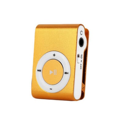 Mini-MP3-mängija Muusikameedium Miniklambri tugi TF-kaart Stiilne disain Moekas kaasaskantav Mini-USB MP3-mängija Walkman