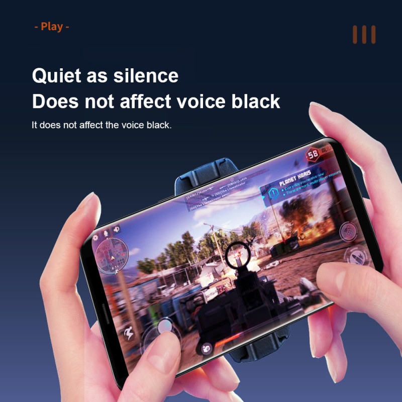 Mobilā tālruņa dzesētājs universālā tālruņa dzesēšanas ventilatora korpusa radiators priekš PUBG Cool Heat Sink Gaming priekš Samsung iPhone Huawei Xiaomi