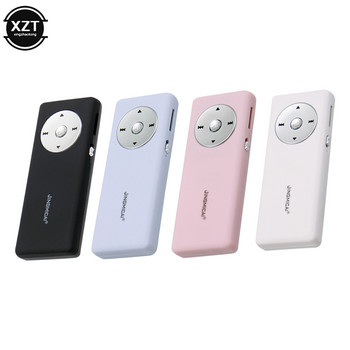 Φορητό Mini MP3 Player USB MP3 Music Player με κάρτα μνήμης και ακουστικά Υποστήριξη εξωτερική αναπαραγωγή για αθλητικά εκπαιδευτικά προμήθειες