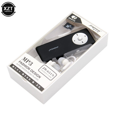 Pārnēsājami mini MP3 atskaņotāji USB MP3 mūzikas atskaņotāji ar atmiņas karti un austiņu atbalstu ārējai atskaņošanai sporta mācību piederumiem