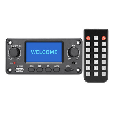 TPM118B digitális audio lejátszó MP3 dekóder tábla Kiváló minőségű hordozható MP3 lejátszó modul Bluetooth és FM rádióval