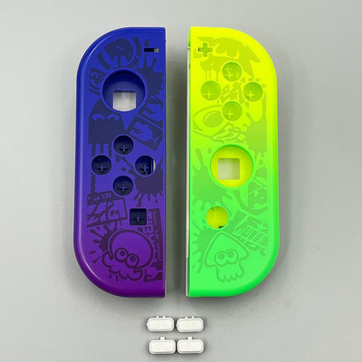 Έκδοση για Nintendo Switch / OLED JoyCon Joy Con Αντικατάσταση ελεγκτή περιβλήματος Shell Case LR ZL ZR Κουμπιά ABXY D-Pad