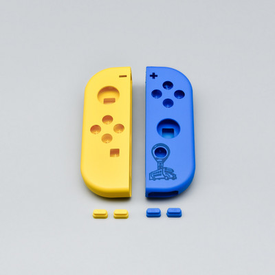 Έκδοση για Nintendo Switch / OLED JoyCon Joy Con Αντικατάσταση ελεγκτή περιβλήματος Shell Case LR ZL ZR Κουμπιά ABXY D-Pad