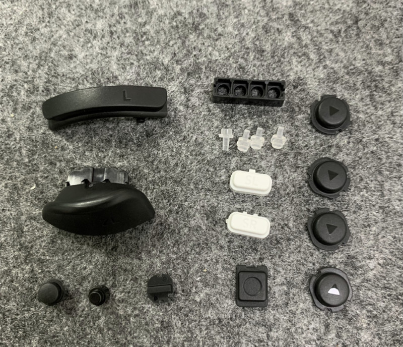 Kiadás Nintendo Switch / OLED JoyCon Joy Con vezérlőhöz, csere házhoz ház tok LR ZL ZR gomb ABXY D-Pad gombok