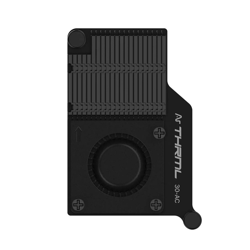 Răcitor activ pentru Raspberry Pi 5 Argon THRML Răcire activă Ventilator PWM Răcire pasivă Radiator cu aripioare din aluminiu