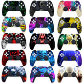 Vinilna naljepnica za kožu otporna na prašinu za SONY PlayStation 5 PS5 kontroler Joystick za igre Dodaci Protuklizna zaštitna naljepnica Naljepnice