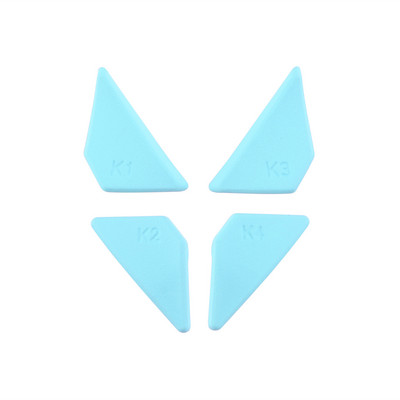 eXtremeRate nomaiņa Pārveidotas aizmugures pogas K1 K2 K3 K4 lāpstiņas PS4 kontrolierim eXtremeRate DAWN Remap Kit — 6 krāsas