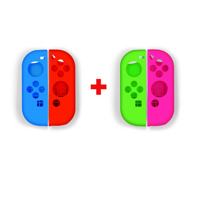 priekš Switch Joycon Case Roktura Silikona korpuss priekš Ns Switch Controller Aizsardzība Nintendo Switch Oled Nomaiņas piederumi