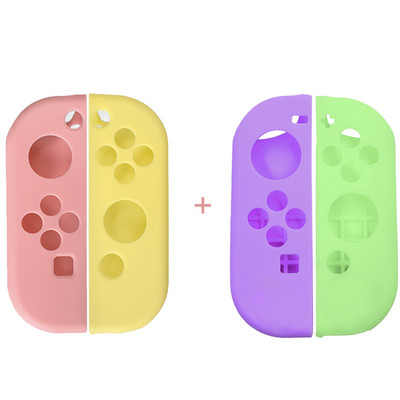 priekš Switch Joycon Case Roktura Silikona korpuss priekš Ns Switch Controller Aizsardzība Nintendo Switch Oled Nomaiņas piederumi