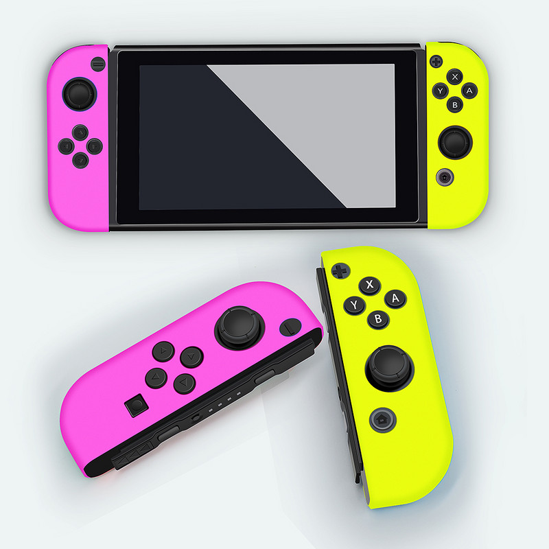 priekš Switch Joycon Case Roktura Silikona korpuss priekš Ns Switch Controller Aizsardzība Nintendo Switch Oled Nomaiņas piederumi