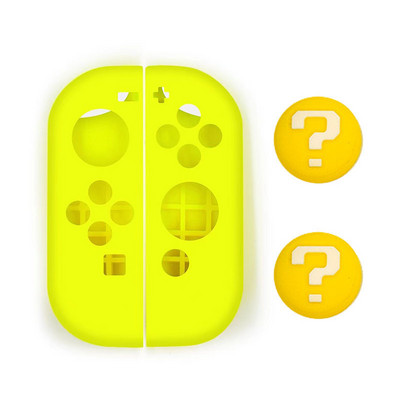 Mīksts silikona futrālis Nintendo Switch Oled Joycon Controller aizsargvāciņš Gamepad Kursorsviras īkšķa nūjas roktura vāciņa aizsargs