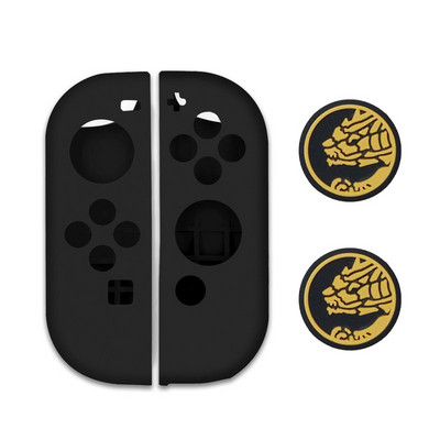 Mīksts silikona futrālis Nintendo Switch Oled Joycon Controller aizsargvāciņš Gamepad Kursorsviras īkšķa nūjas roktura vāciņa aizsargs