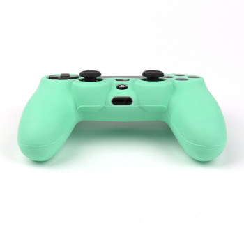 Зелен защитно силиконово покритие за PS4 / PS5 / Xbox One S / Series XS Контролер Skin Джойстик Геймпад Калъф Аксесоари
