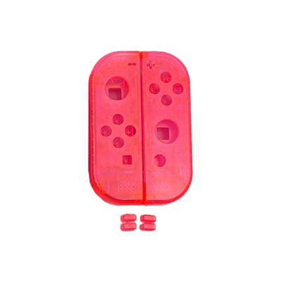 Nomaiņai caurspīdīga caurspīdīga apvalka vāka SL SR pogas Nintendo Switch NS Joy Con kontrolierim