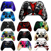 Ādas uzlīme Xbox Series X/S spēļu kontrollerim Kursorsvira Putekļu necaurlaidīgas aizsarguzlīmes Vinila pretslīdes ādas uzlīmes piederumi