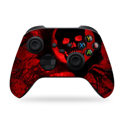 Ādas uzlīme Xbox Series X/S spēļu kontrollerim Kursorsvira Putekļu necaurlaidīgas aizsarguzlīmes Vinila pretslīdes ādas uzlīmes piederumi